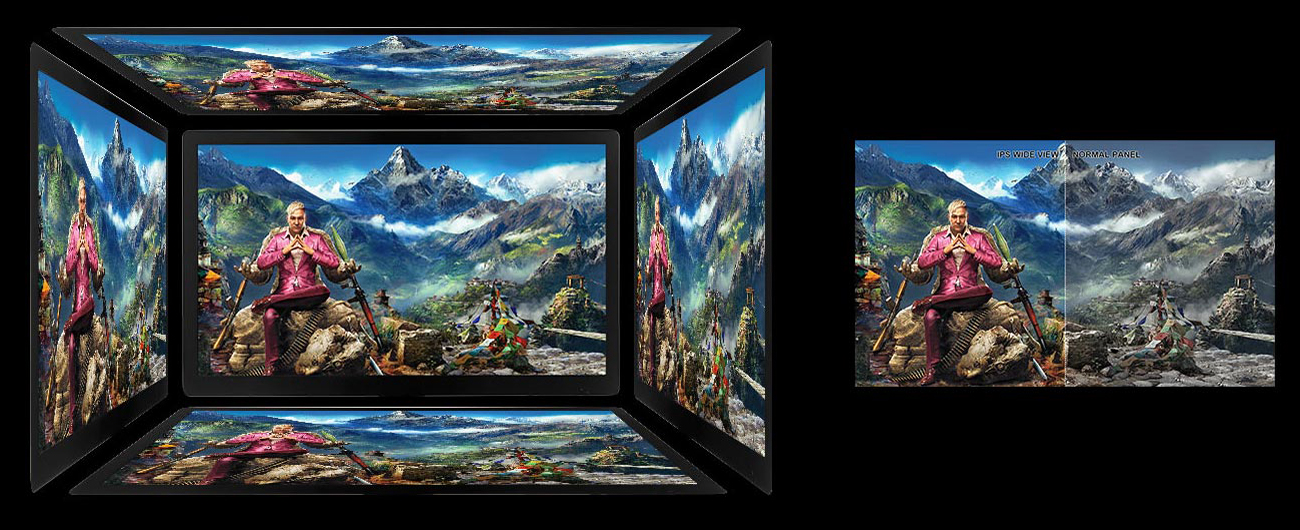 MSI GT80S 6QF Wide-view angle display