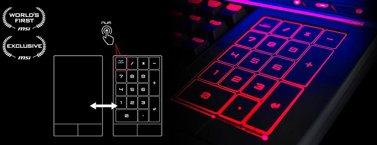 Nowoczesny touchpad