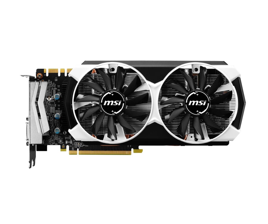 MSI GeForce GTX970 4096MB 256bit OC - góra