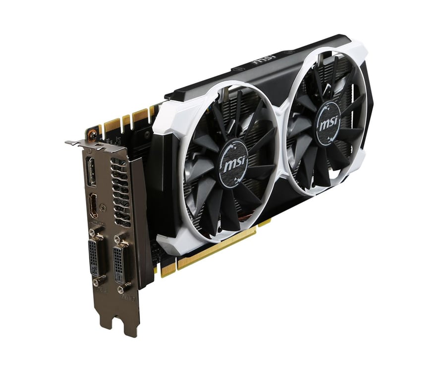 MSI GeForce GTX970 4096MB 256bit OC - wyjścia