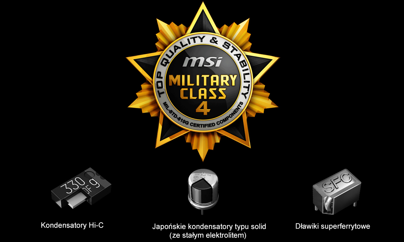 MSI GeForce GTX 1080 GAMING X+ 8GB Military Class 4