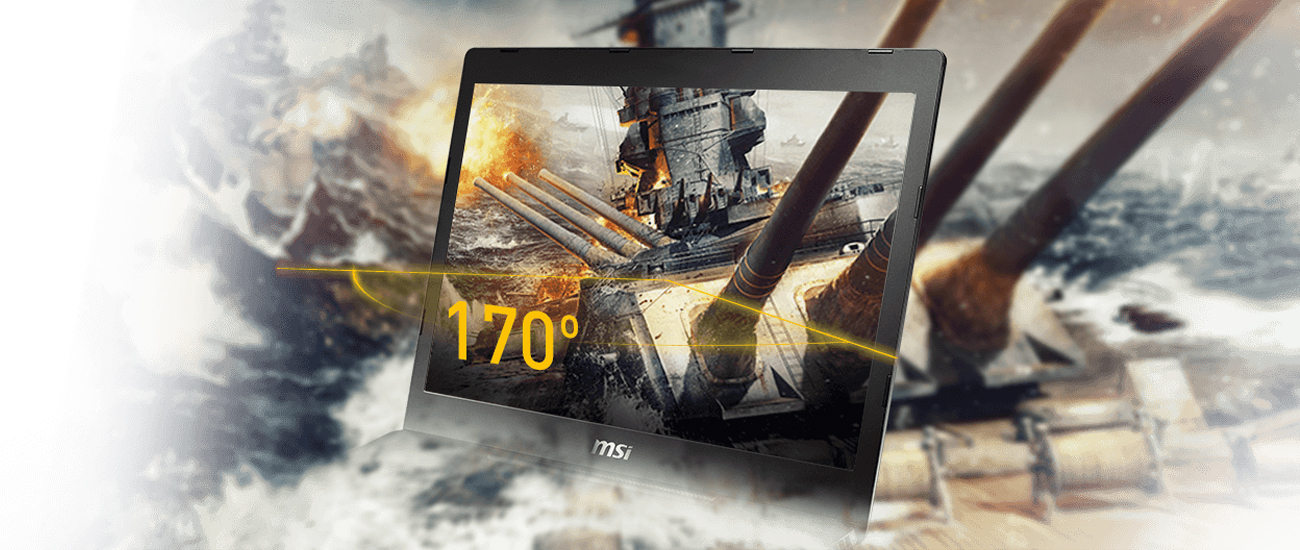 MSI GV62 7RC Szerokokątny panel IPS