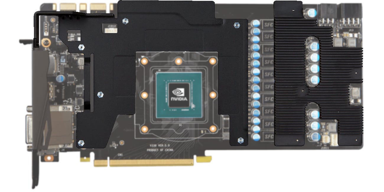Ramka systemu chodzenia GTX 1070 Quick Silver 8G