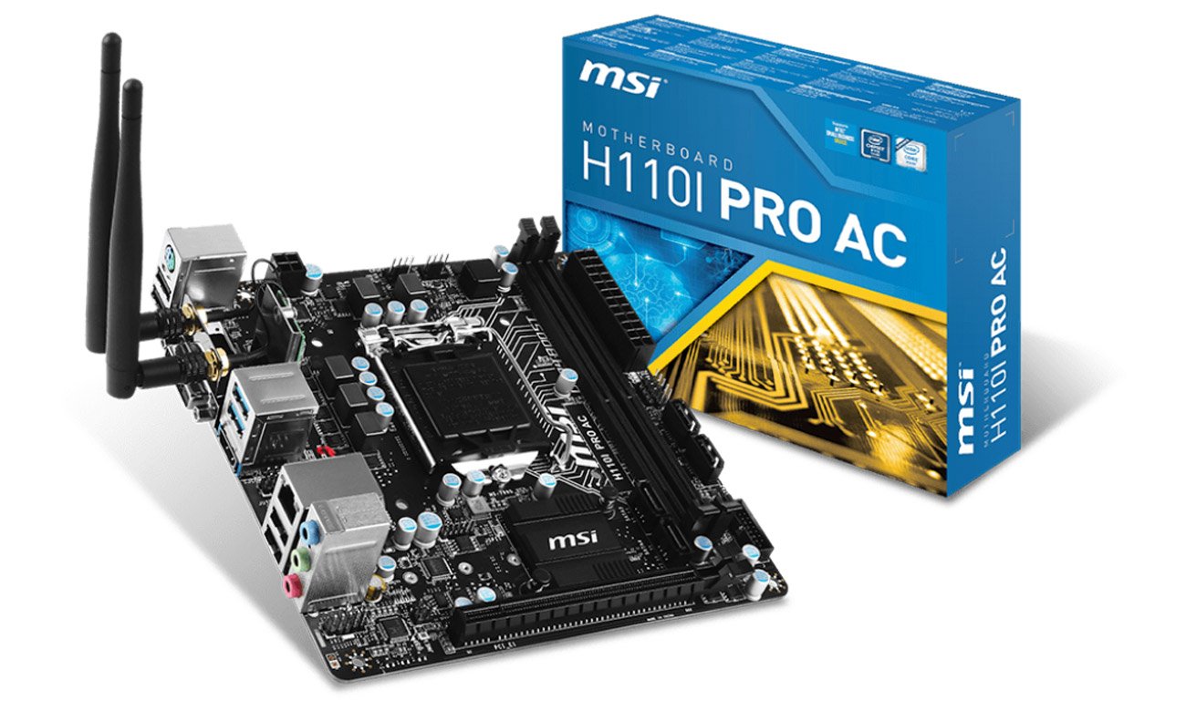 MSI H110I PRO AC Jakość której można zaufać