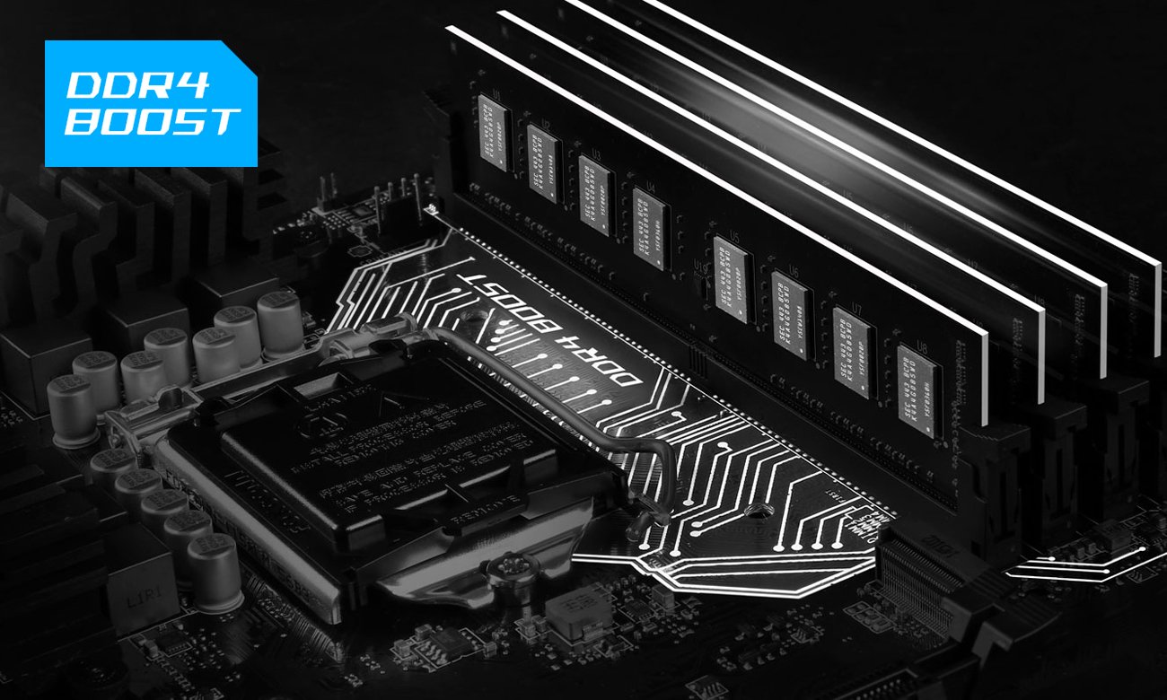 MSI H110I PRO AC Technologia DDR4 Boost