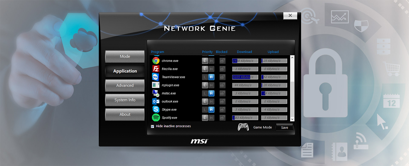 MSI H110M PRO-VDP Gigabtiowa karta sieciowa