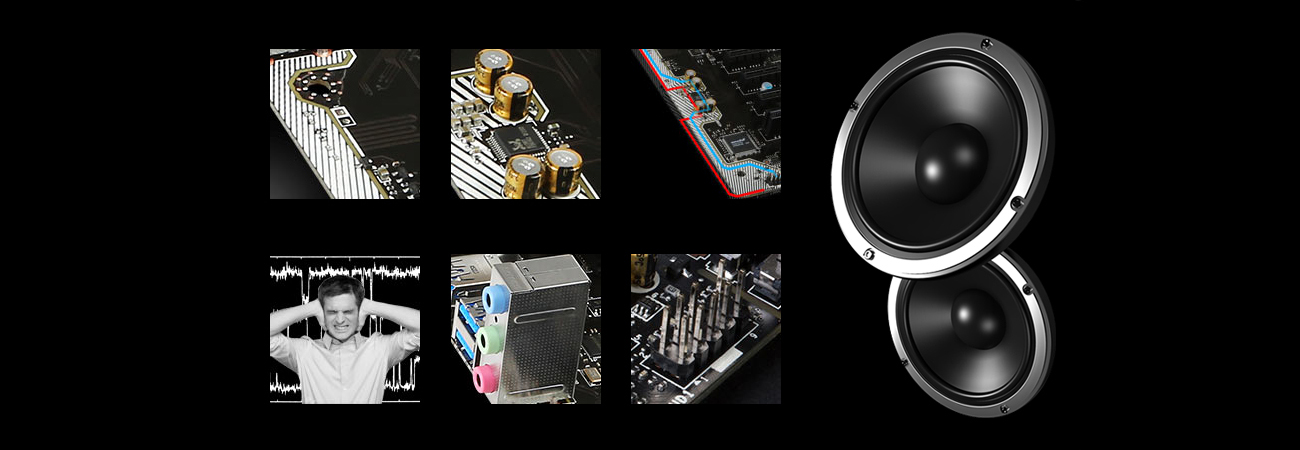 MSI H110M PRO-VDP Technologia Audio Boost