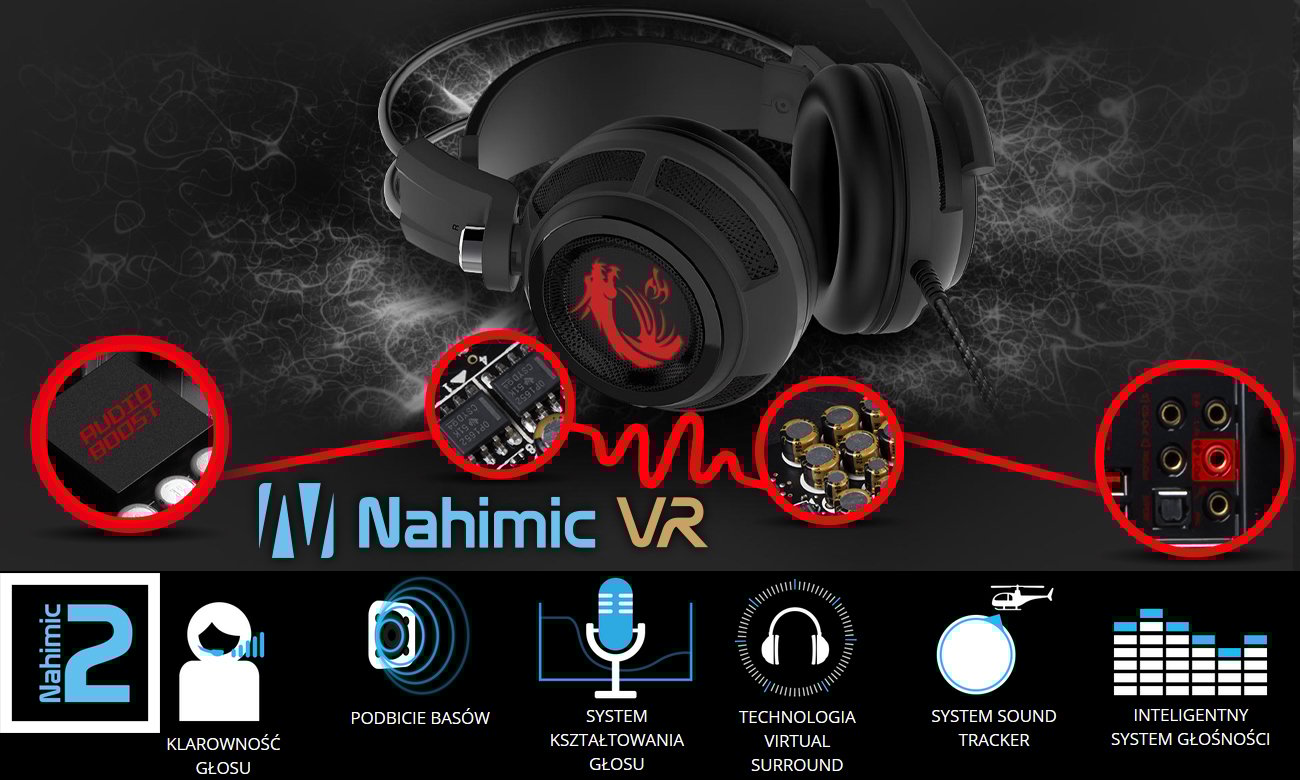 Desktop MSI Nightblade MI3 Audio Boost, Nahimic