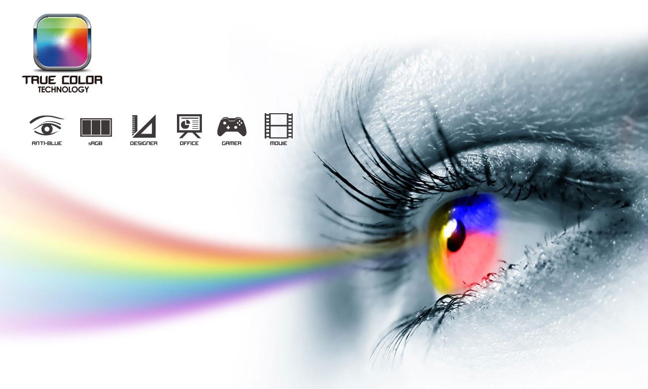 MSI PE60 6QD True Color