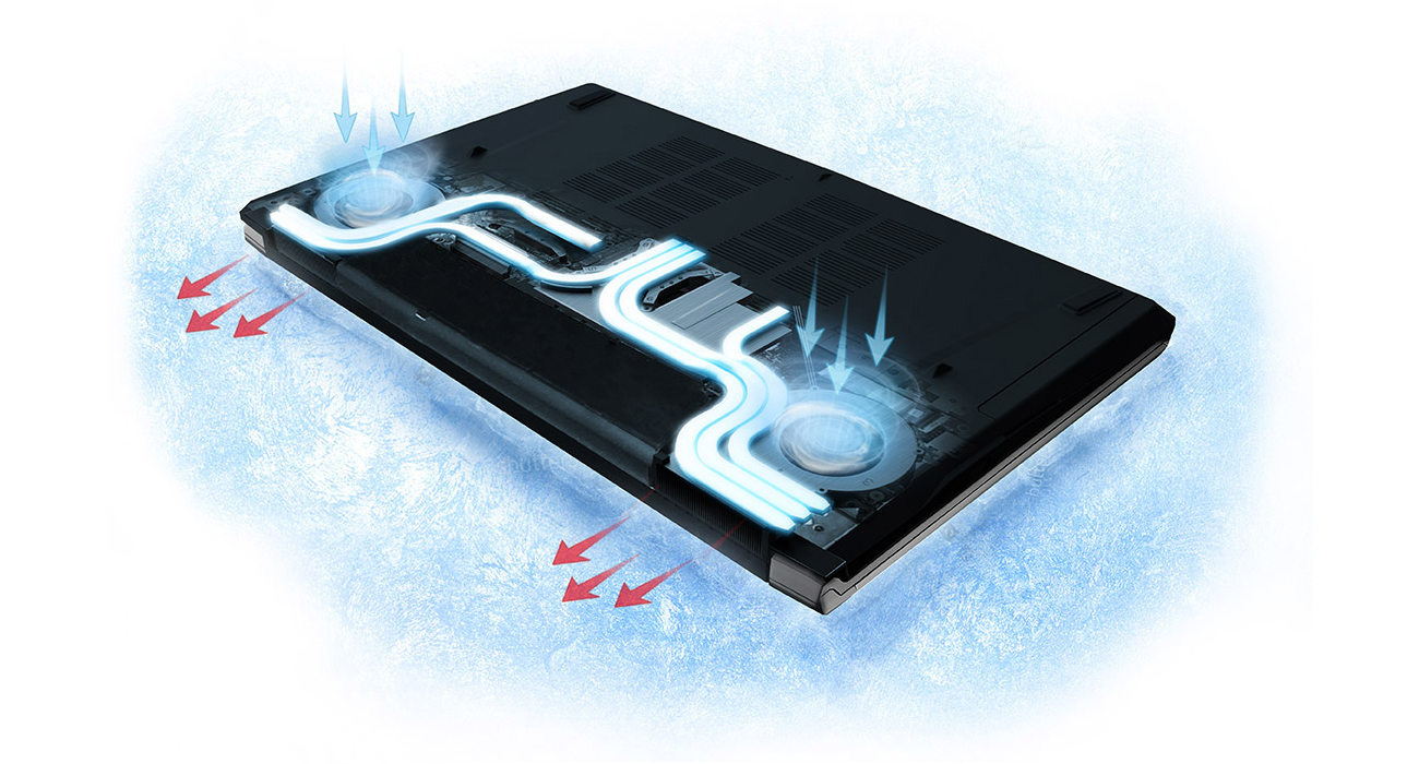 MSI PE62 7RD Cooler Boost 4