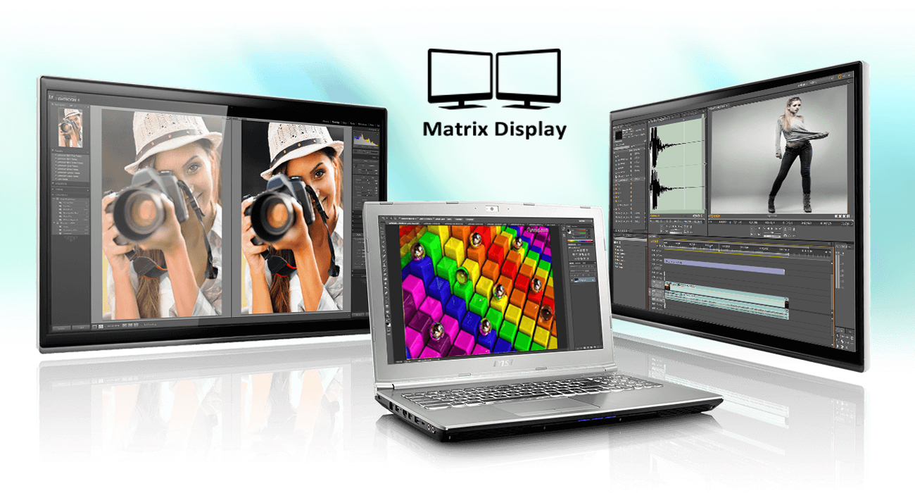 MSI PE62 7RD Matrix Display