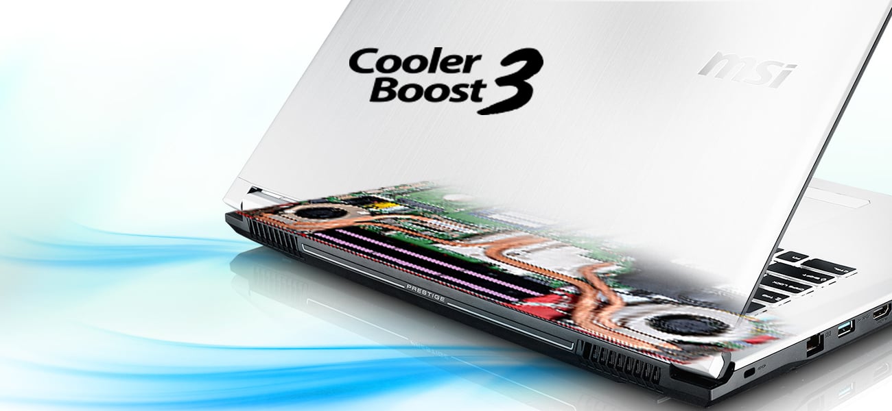 MSI PE70 6QE Cooler Boost 3