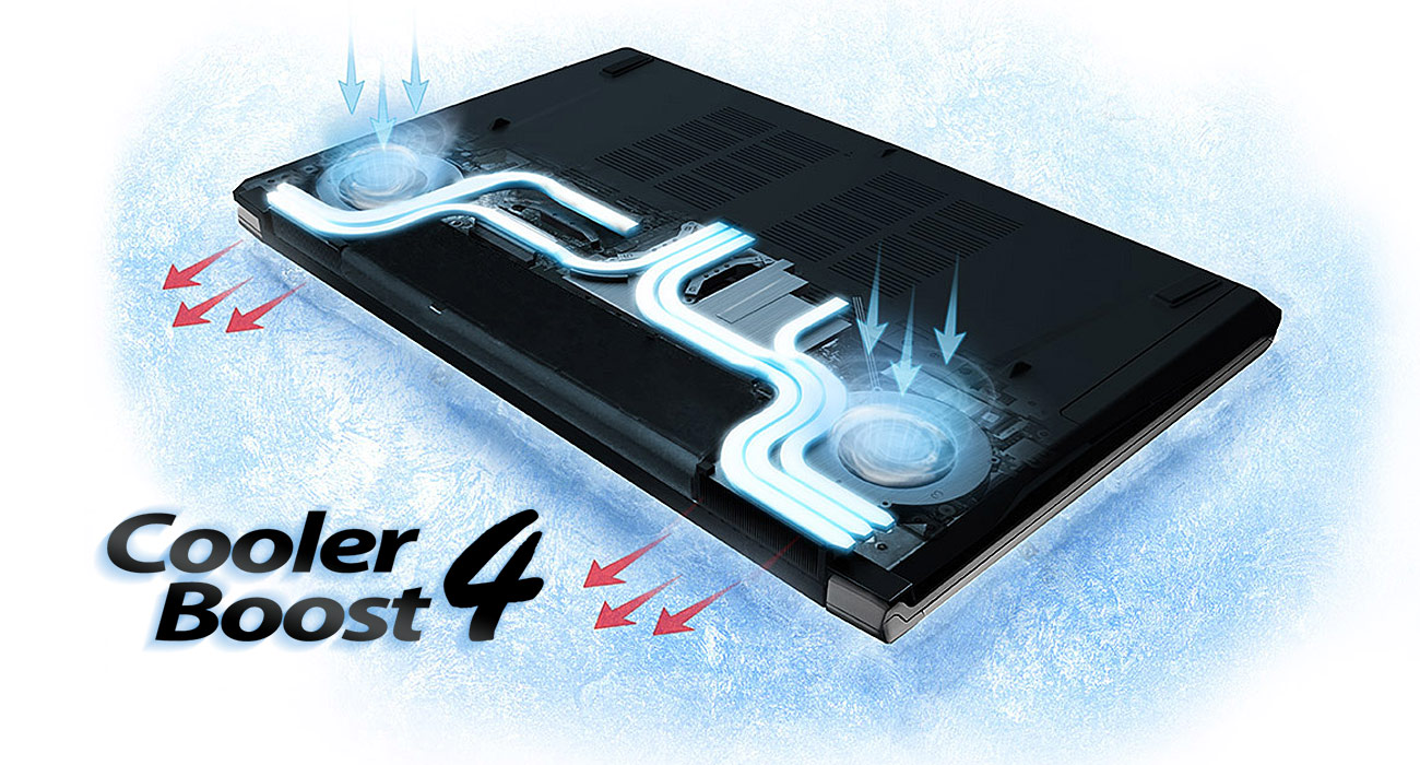 MSI PE70 7RD Cooler Boost 4