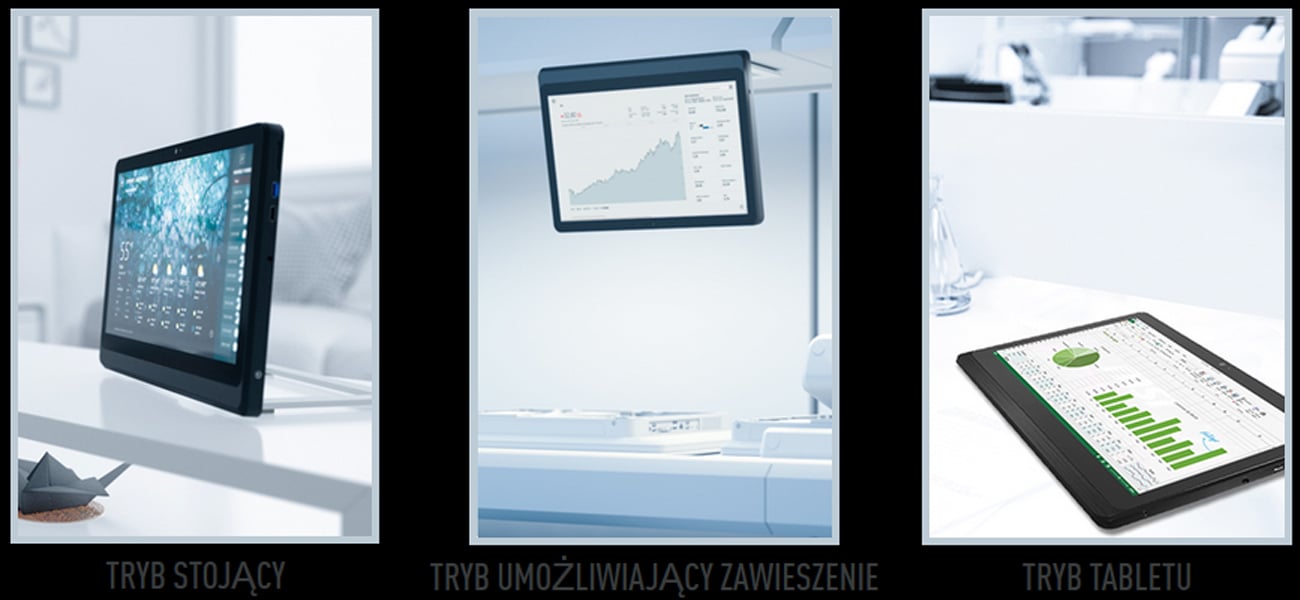 MSI PRO 16 Flex Różne tryby pracy, Unikatowa, obracana podpórka