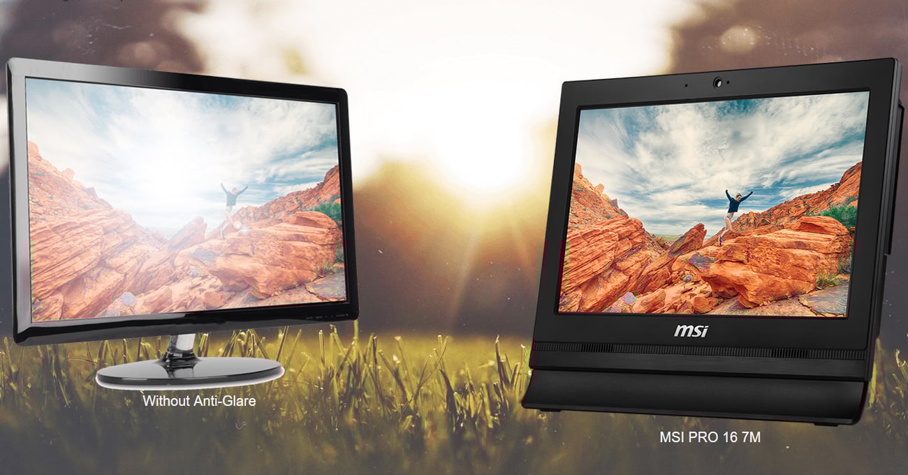 MSI PRO 16T 7M matowa matrycar