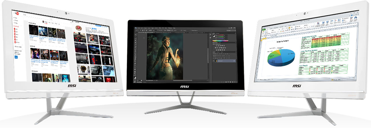 MSI PRO 20EX 7M Technologia Matrix Display