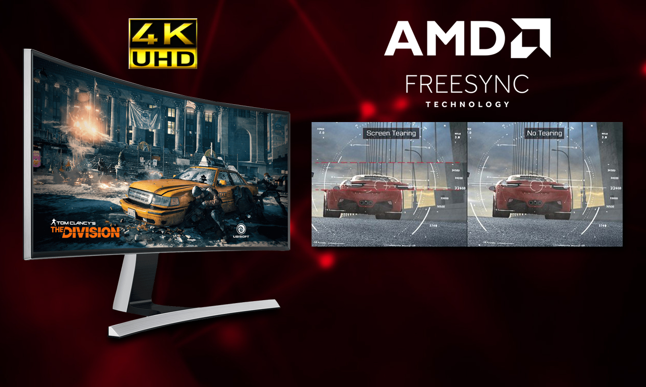 MSI Radeon RX 580 ARMOR OC 4GB GDDR5 AMD FreeSync oraz rozdzielczość UHD