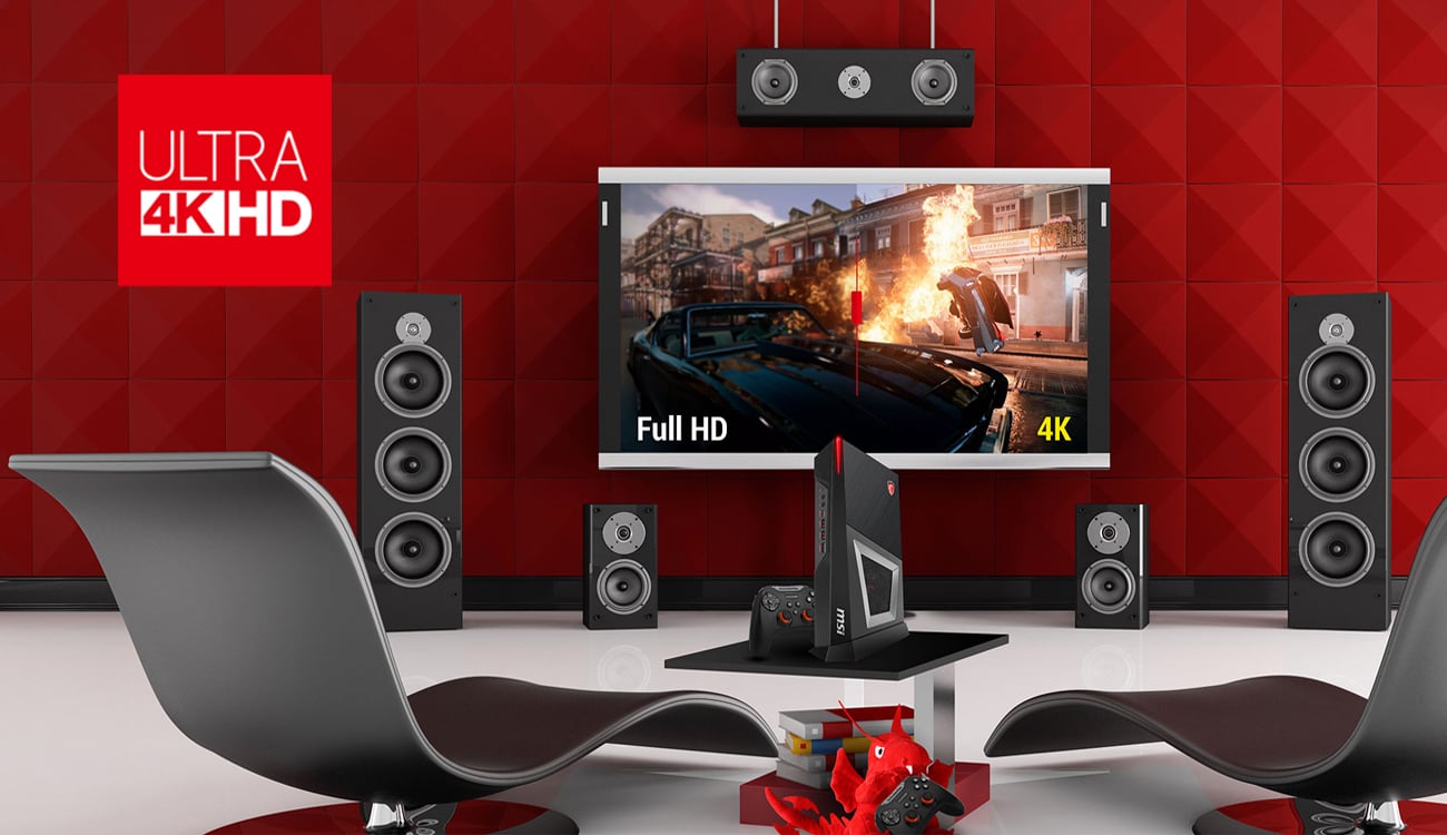 MSI Trident 3 obsługa ULTRA 4K HD