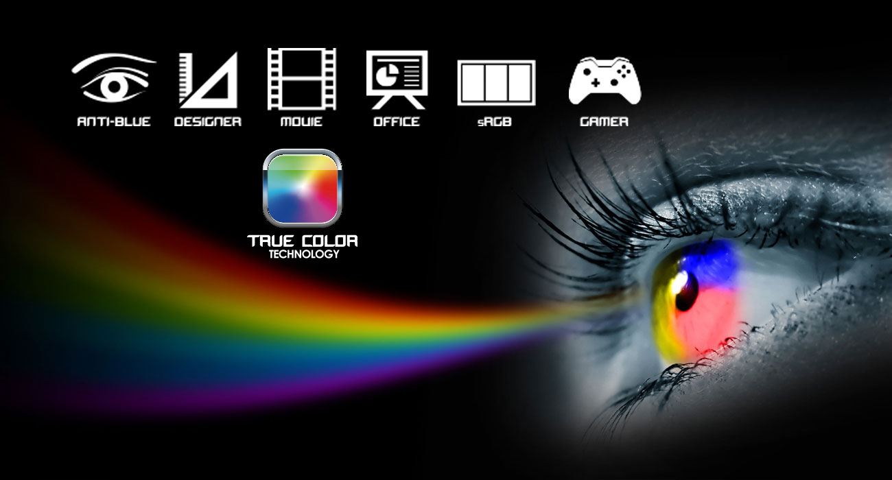 MSI WT72 6QJ Technologia True Color