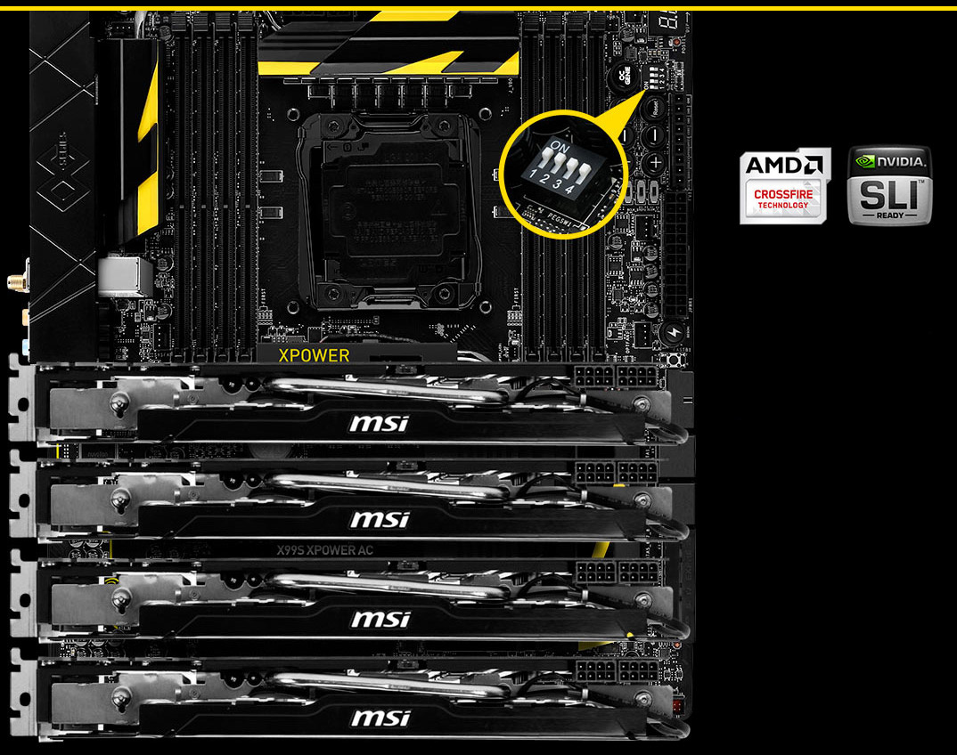 MSI X99A XPOWER AC SLI/CrossFire