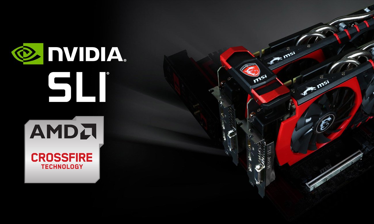 MSI Z170A GAMING M5 wsparcie dla Crossfire nvidia sli
