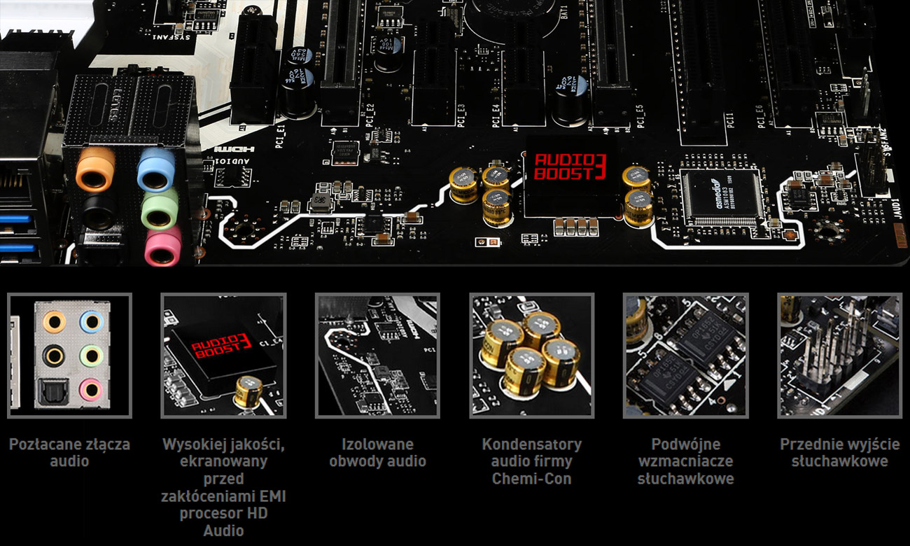 MSI Z170A KRAIT GAMING AUDIO BOOST3 nahimic