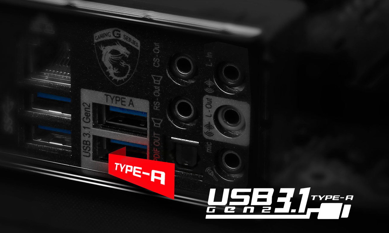 MSI Z170A KRAIT GAMING MSI USB 3.1 GEN2