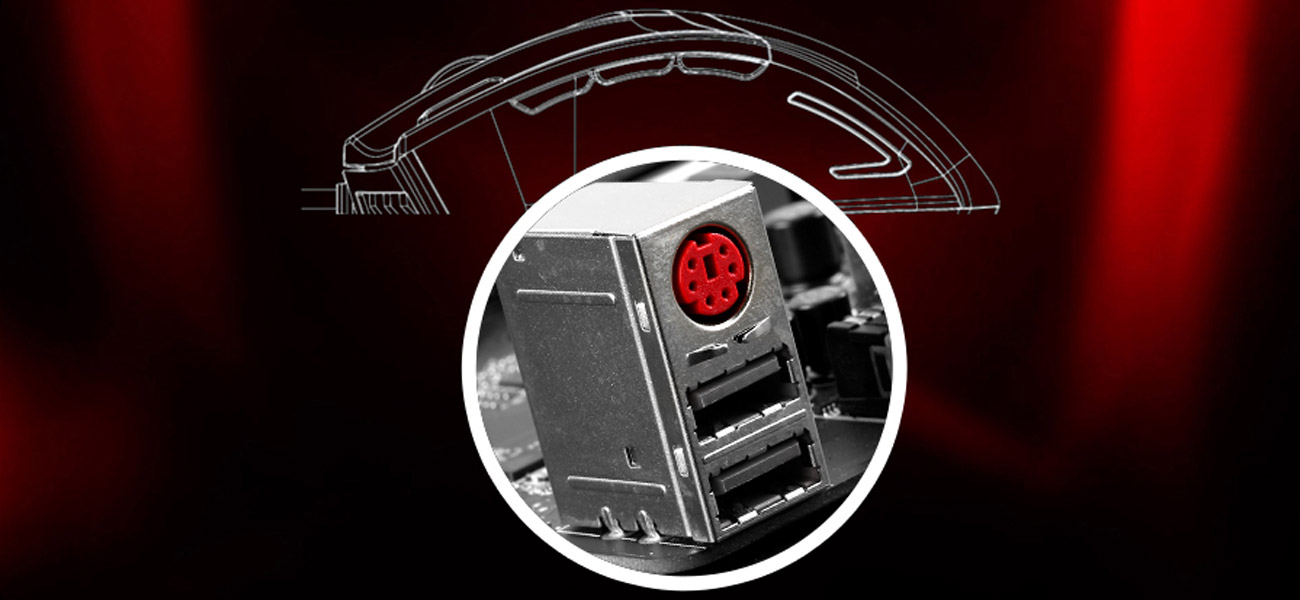 MSI Z170A MPOWER GAMING TITANIUM Gaming Device Port