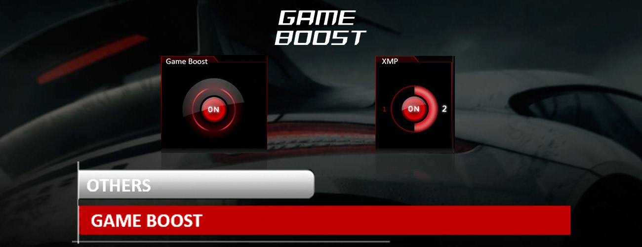 MSI Z170A MPOWER GAMING TITANIUM Przycisk GAME BOOST