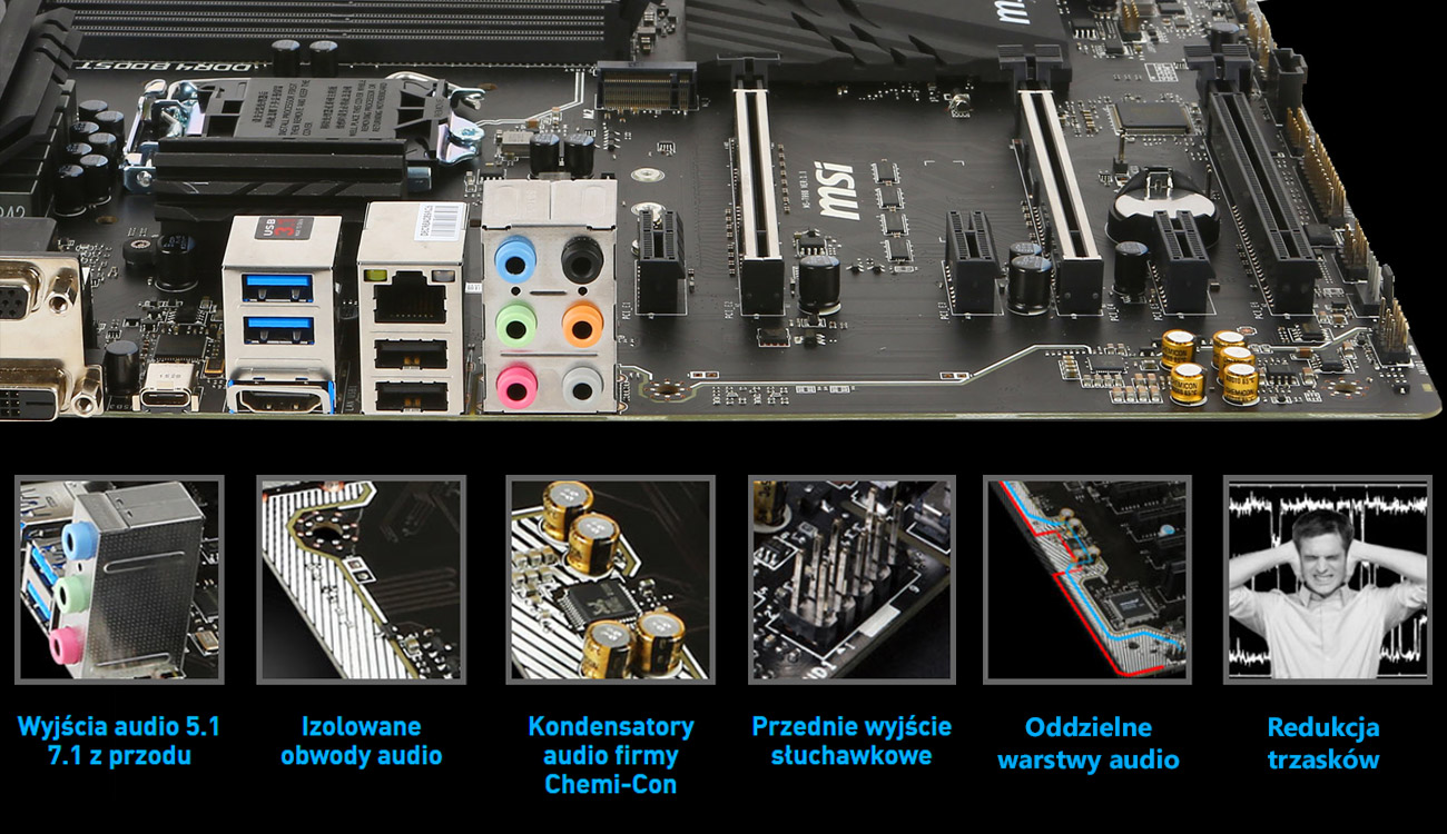 MSI Z170A SLI PLUS AUDIO BOOST