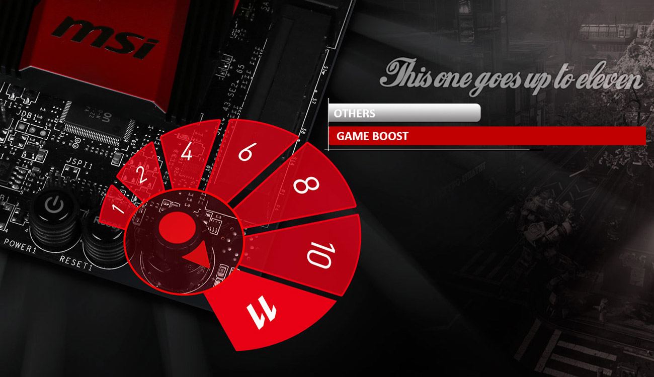 MSI Z170A GAMING M9 Game Boost