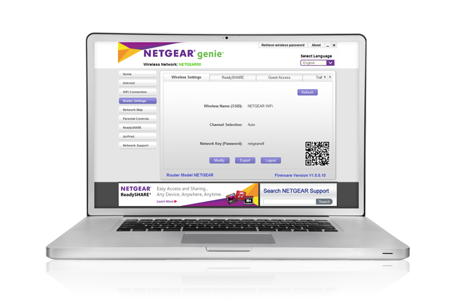 Router Netgear R6220 - NETGEAR Genie