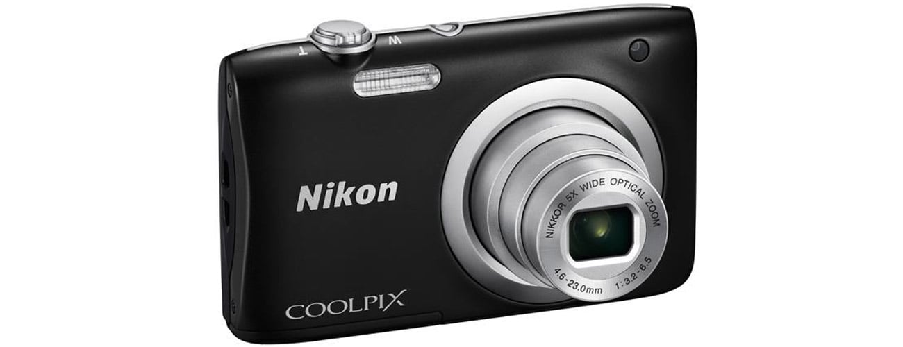 Nikon Coolpix A100 czarny Obiektyw NIKKOR