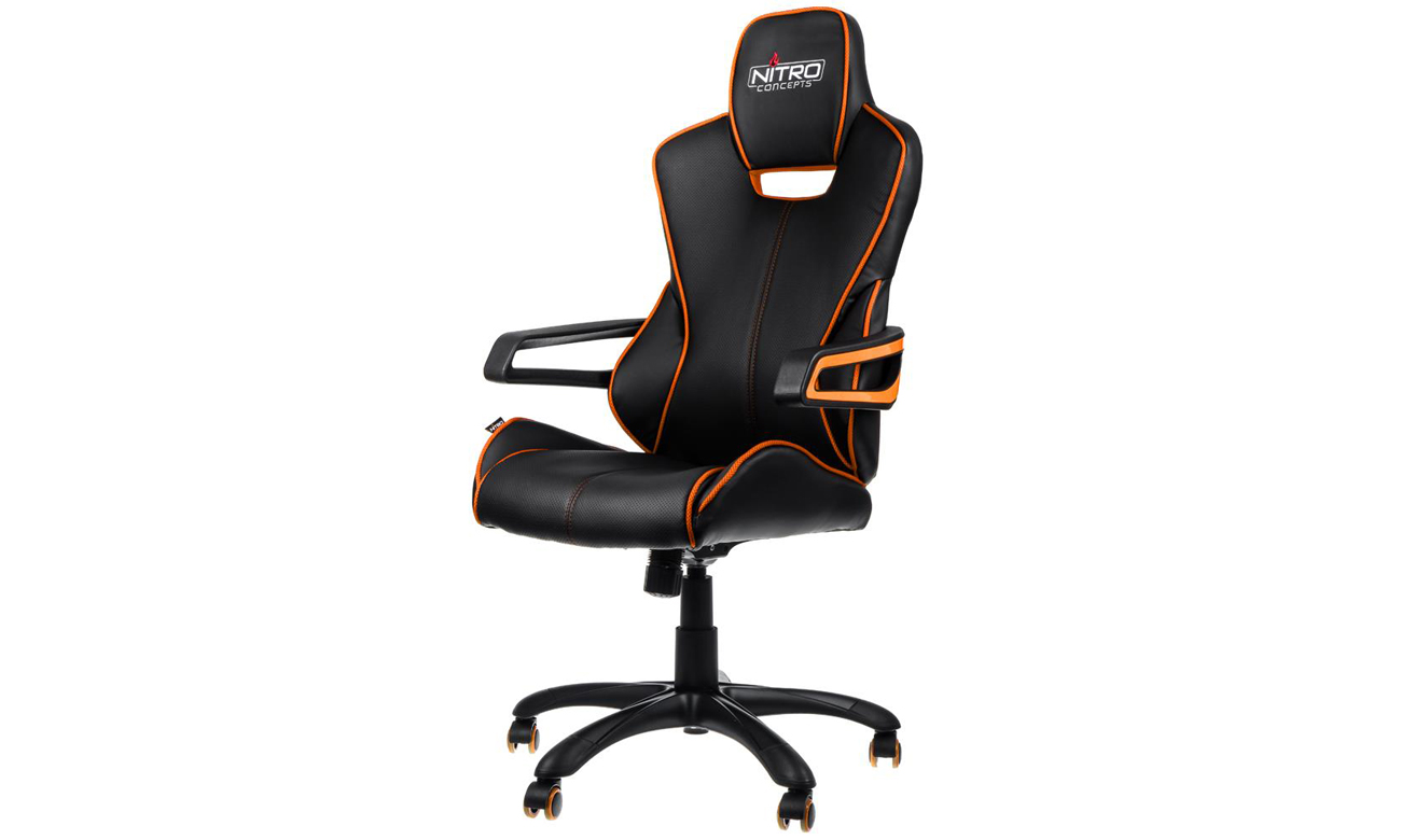 Nitro Concepts E200 Race Gaming Czarno-Pomarańczowy