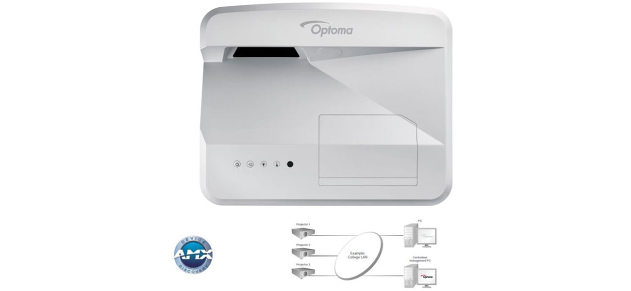 Optoma X320UST DLP Oprogramowanie RoomView
