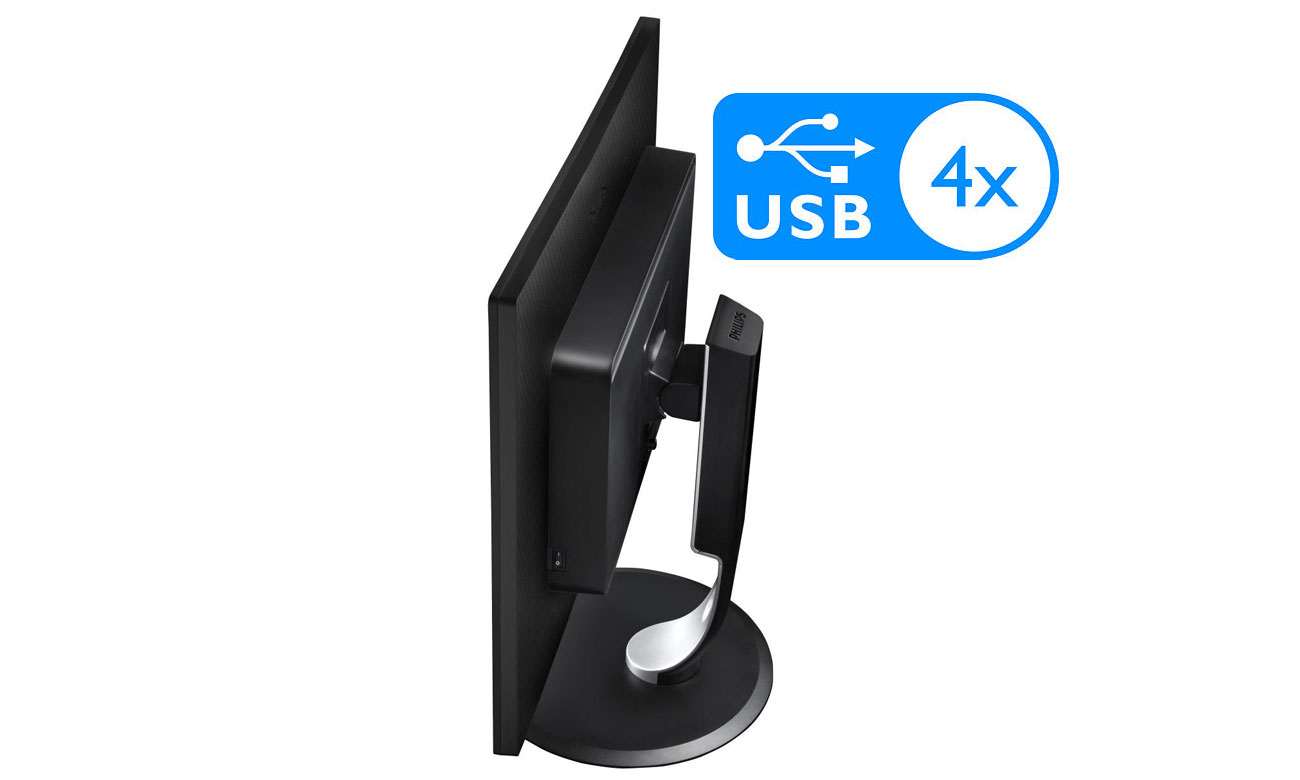 Philips 240P4QPYNB/00 z koncentratorem USB