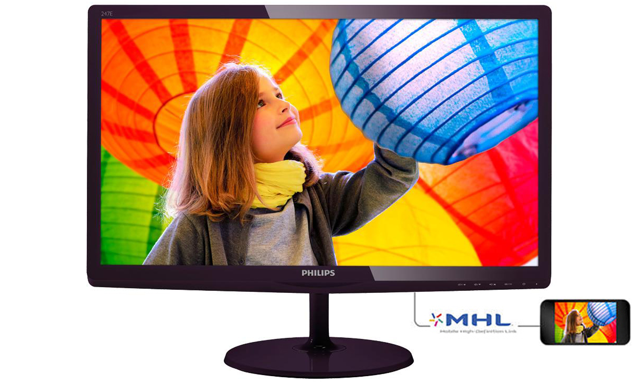 Philips 247E6LDAD Technologia MHL