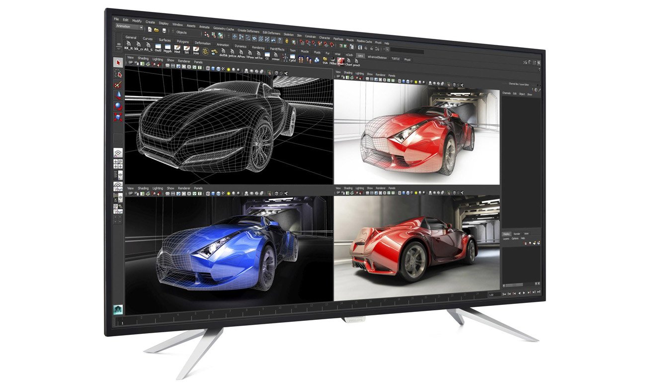Philips BDM4350UC Wydajne głośniki 7W