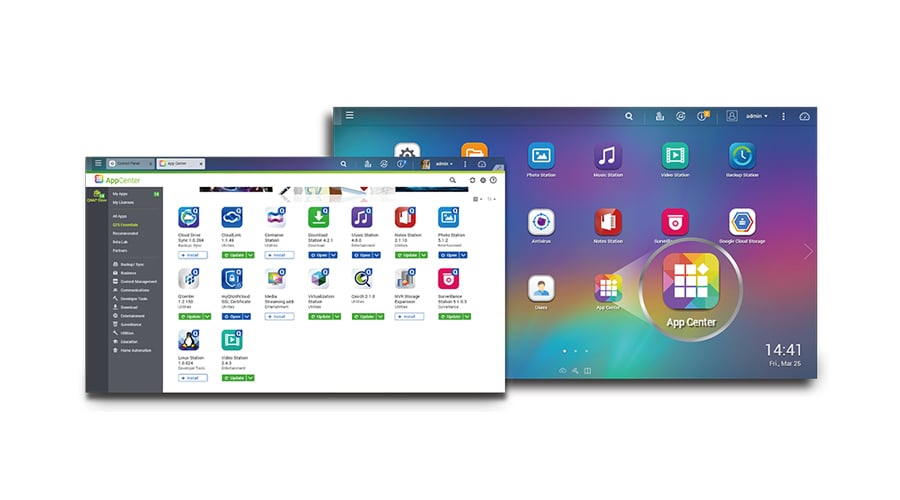 QNAP TS-231+ - App Center