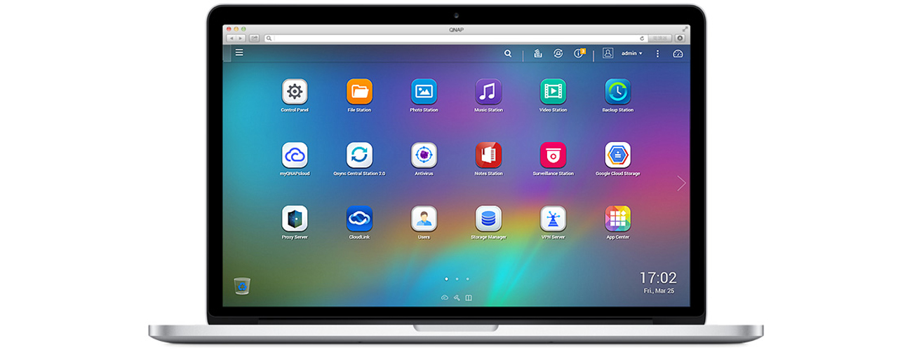 QNAP TS-251+ QTS