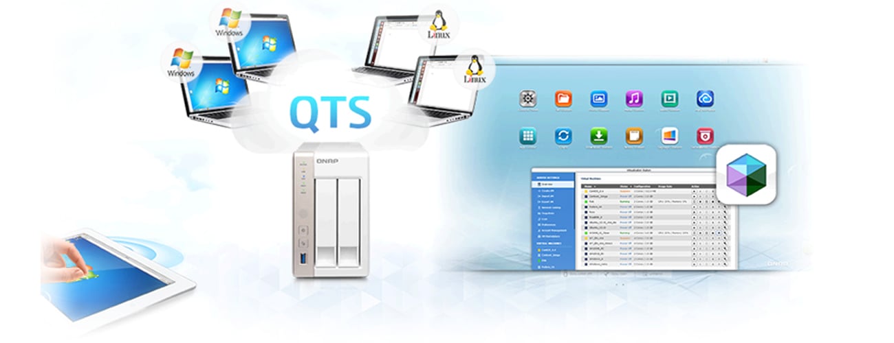 QNAP TS-251 Wirtualizacja