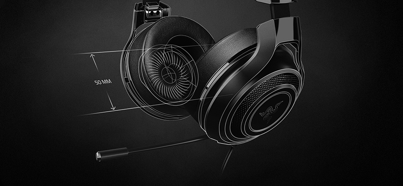 Razer ManO’War 7.1 przetworniki