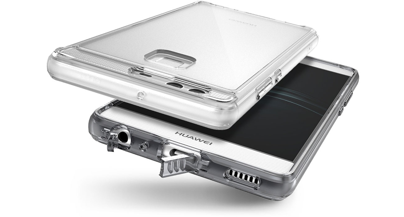 Etui Ringke Fusion do Huawei P9 Zaślepki na złącza