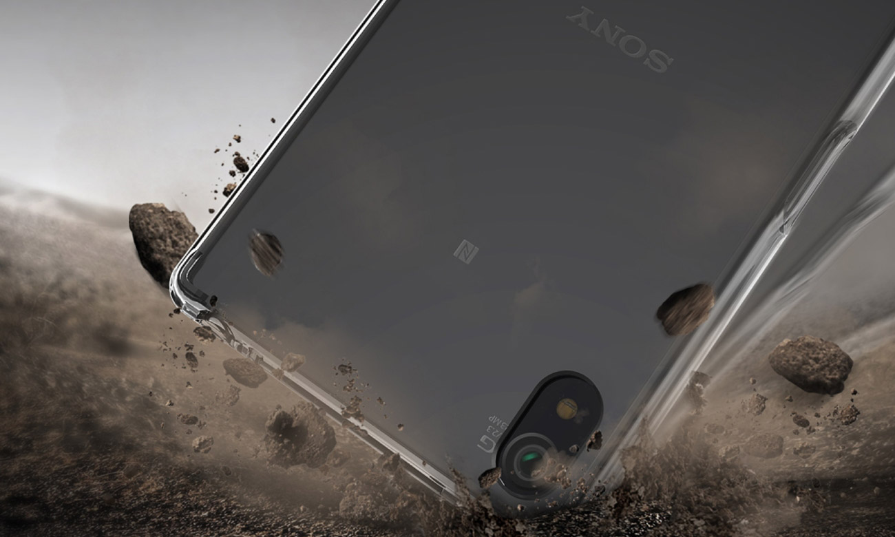 Ringke Fusion do Sony XPERIA Z5 Premium Krawędzie wytrzymałe na wstrząsy