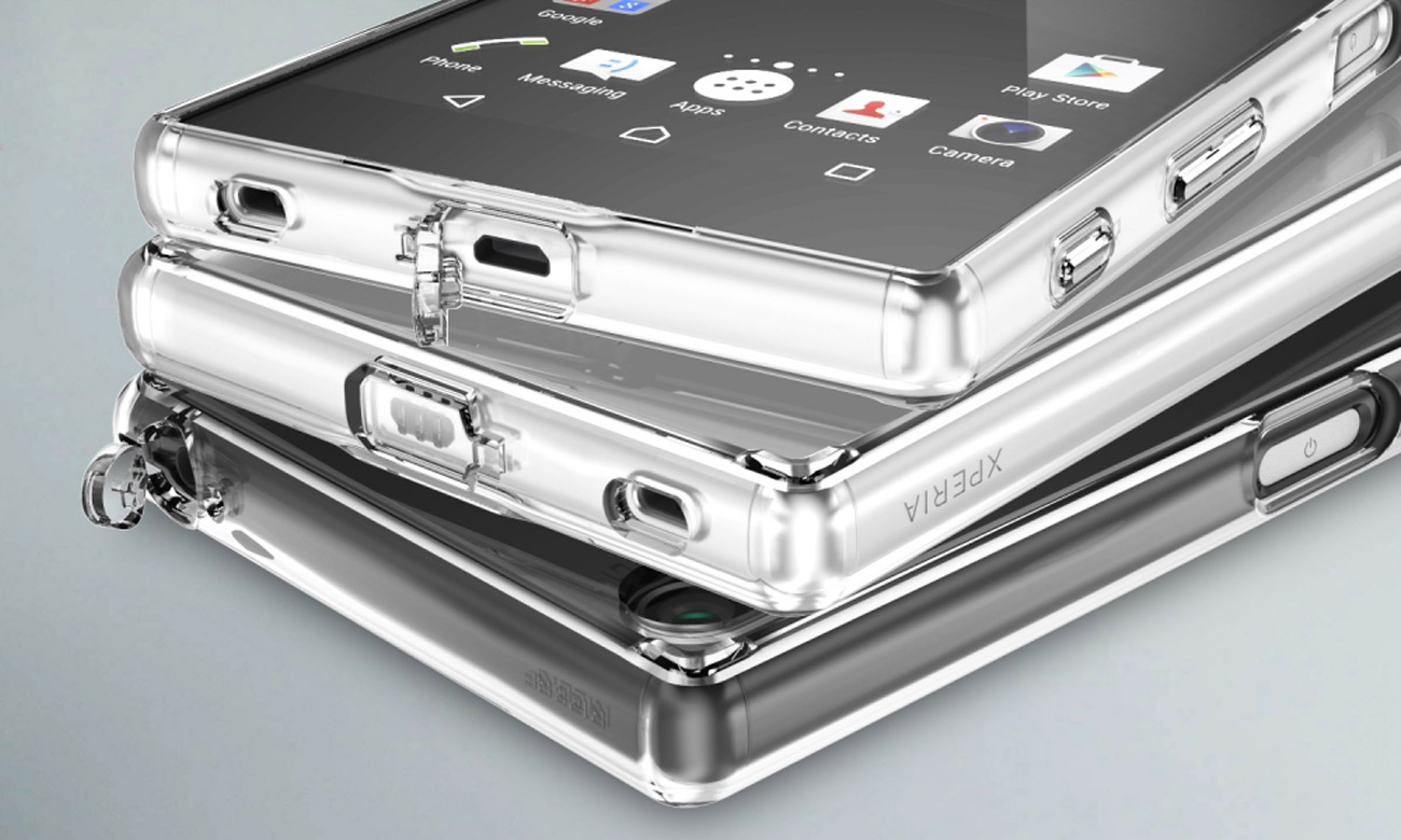 Ringke Fusion do Sony XPERIA Z5 Premium Dołączone zaślepki