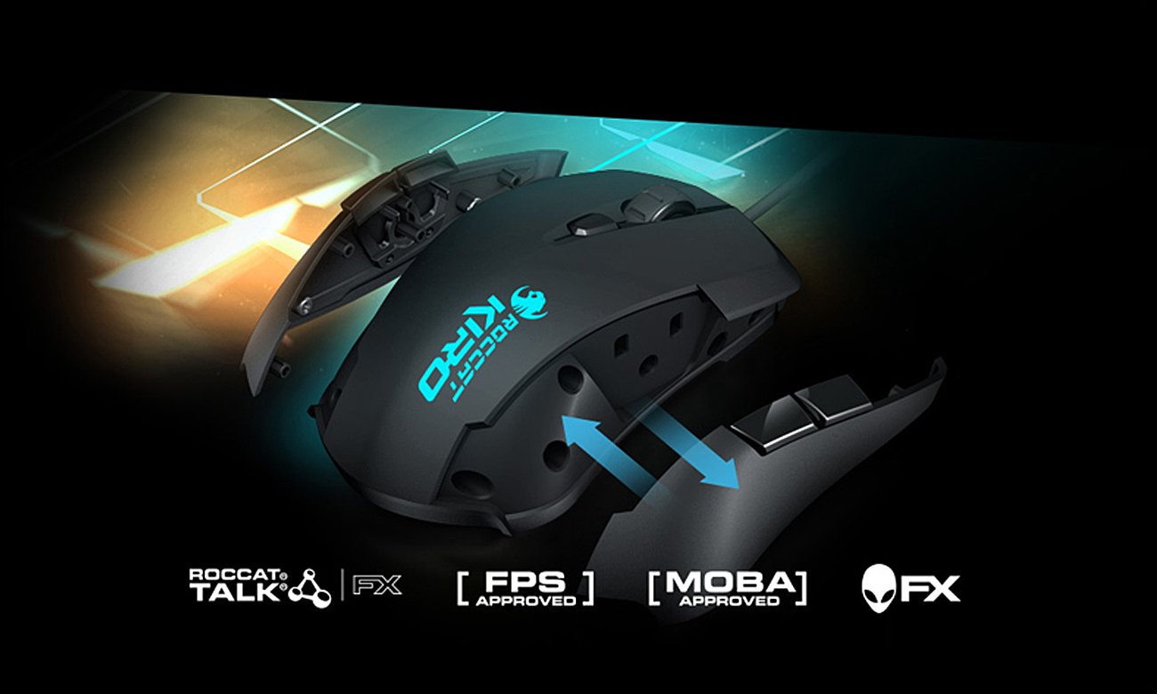 Mysz Roccat Kiro Modular Ambidextrous
