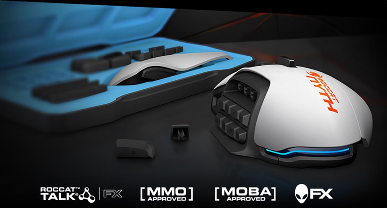 ROCCAT® NYTH Modułowa mysz dla graczy MMO