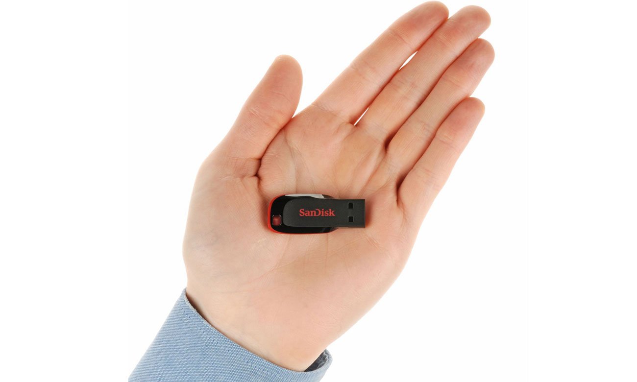 SanDisk 8GB Cruzer Blade Kompaktowy rozmiar