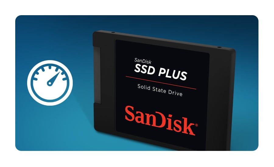 Sandisk SSD Plus - prędkość