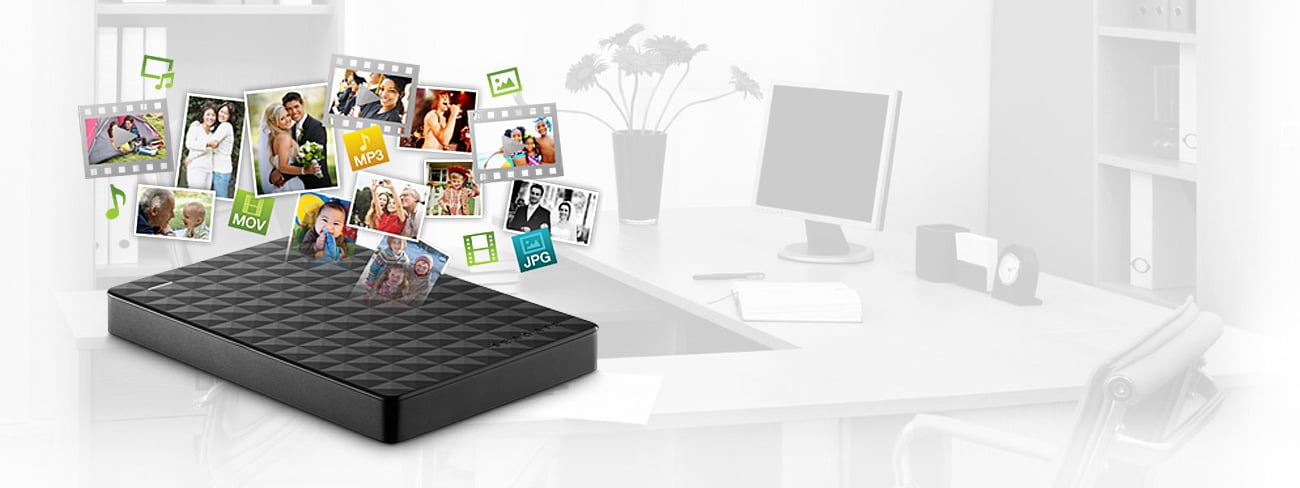 Dysk twardy zewnętrzny Seagate 1TB Expansion Portable 2,5'' czarny USB 3.0